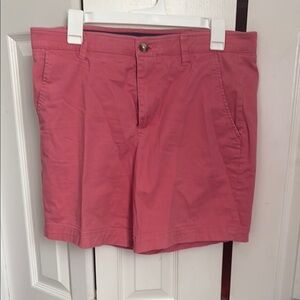 Crown & Ivy Pink Flat Front Shorts